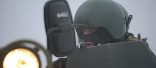 Учения батальонной группы и антитеррористических подразделений - Sputnik Узбекистан