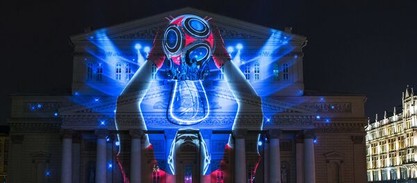 Презентация логотипа ЧМ-2018 по футболу Презентация логотипа ЧМ-2018 по футболу - Sputnik Узбекистан