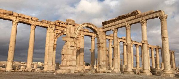 Пальмира при поддержке ВКС РФ была взята войсками Сирийской Арабской Республики Пальмира при поддержке ВКС РФ была взята войсками Сирийской Арабской Республики - Sputnik Узбекистан