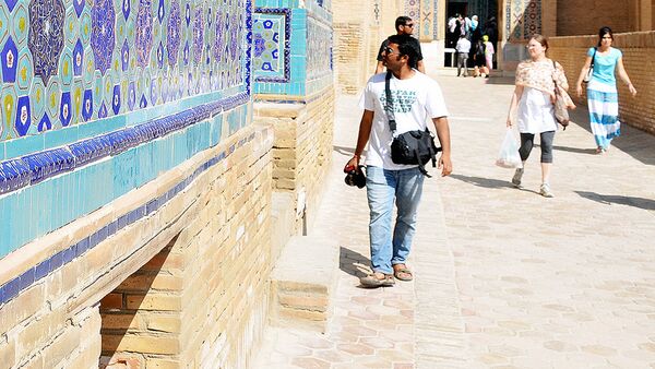 Turisti v Samarkande - Sputnik O‘zbekiston