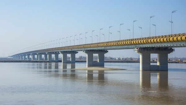 Новый автомобильный мост через Амударью - Sputnik Узбекистан