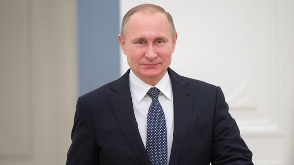 Президент РФ В. Путин - Sputnik Ўзбекистон