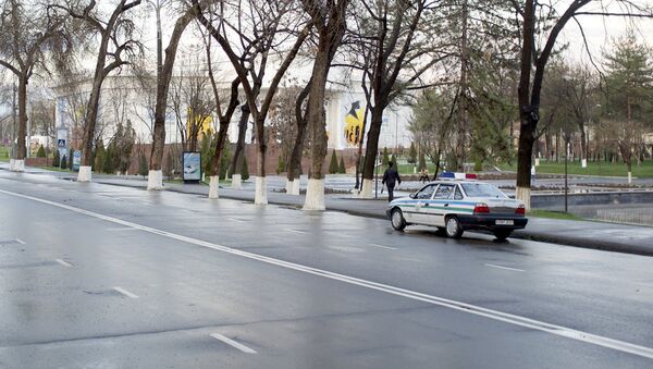 Машина милиции в Ташкенте - Sputnik Узбекистан