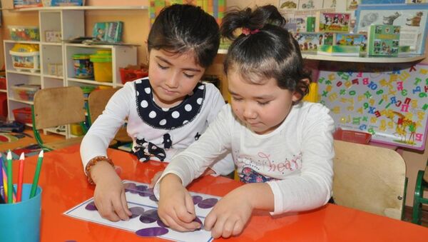 Дети в детском саду  - Sputnik Узбекистан