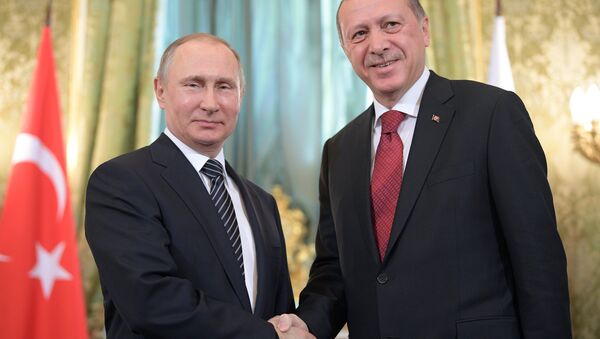 Президент РФ В. Путин принял участие в заседании Совета сотрудничества высшего уровня между РФ и Турцией - Sputnik Ўзбекистон