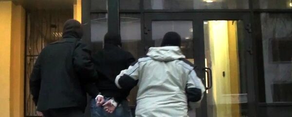 Задержание преступника Задержание преступника - Sputnik Ўзбекистон
