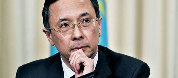 Министр иностранных дел Казахстана Кайрат Абдрахманов Министр иностранных дел Казахстана Кайрат Абдрахманов - Sputnik Ўзбекистон