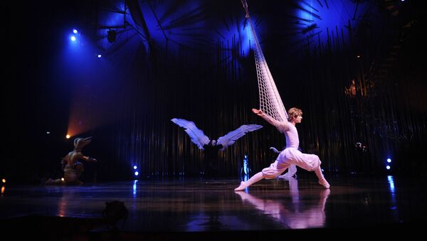 Репетиция шоу Varekai канадского Cirque du Soleil в Москве - Sputnik Узбекистан