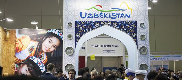 Стенд Узбекистана на выставке Mitt - 2017 - Sputnik Ўзбекистон