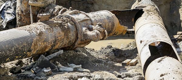 Разрыв трубы - Sputnik Узбекистан