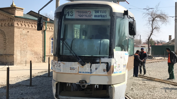 Samarqanddagi tramvay - Sputnik O‘zbekiston