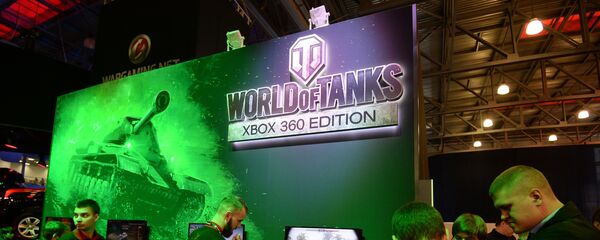 Cтенд игры World of Tanks - Sputnik Ўзбекистон
