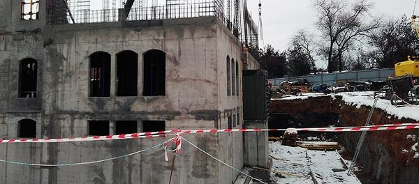 Строительство главной мечети Крыма Строительство главной мечети Крыма - Sputnik Узбекистан