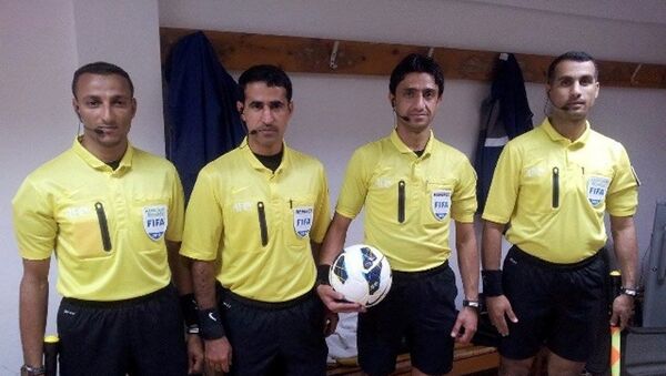 Команда арбитров ФИФА, назначенная на матч с Катаром - Sputnik Узбекистан
