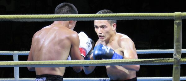 Xurshid Tojibayev va Berik Abdraxmanov - APB chempionlik kamari uchun jang Xurshid Tojibayev va Berik Abdraxmanov - APB chempionlik kamari uchun jang - Sputnik O‘zbekiston