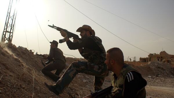 Бой с боевиками ИГИЛ в Сирии - Sputnik Узбекистан