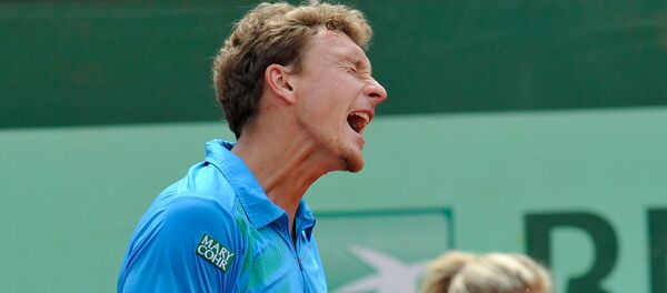 Теннисист Денис Истомин Теннисист Денис Истомин - Sputnik Узбекистан