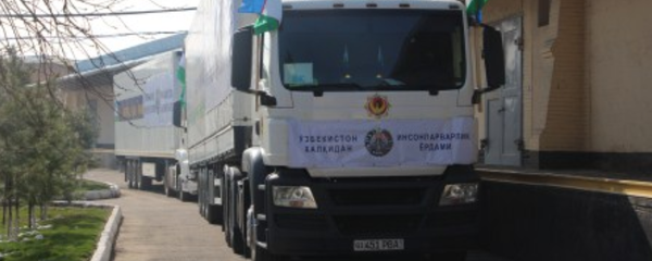 Гуманитарная помощь, направленная властями Узбекистана в Таджикистан - Sputnik Узбекистан