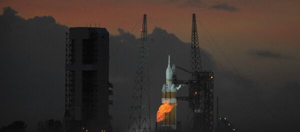 The Delta IV Heavy rocke The Delta IV Heavy rocke - Sputnik Узбекистан