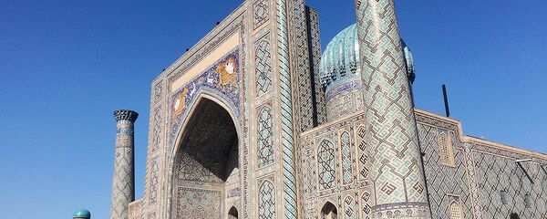 Регистан в Самарканде Регистан в Самарканде - Sputnik Ўзбекистон