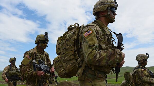 Совместные военные учения вооруженных сил Грузии и США Достойный партнёр - Sputnik Ўзбекистон