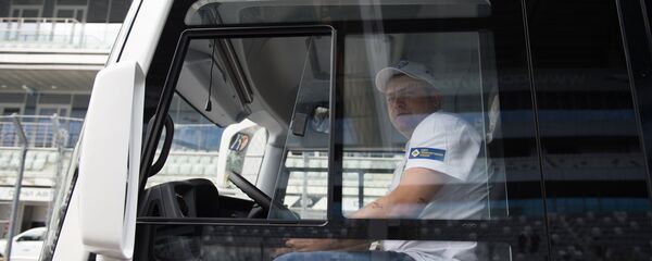 Водитель автобуса - Sputnik Узбекистан