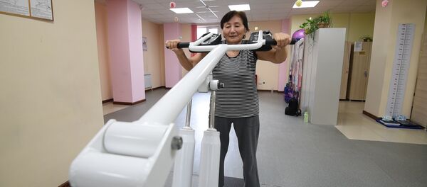 Фитнес-бабушка из Астаны: возраст не помеха для спорта Фитнес-бабушка из Астаны: возраст не помеха для спорта - Sputnik Узбекистан