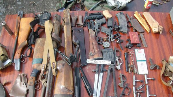 В Бишкеке у местного жителя обнаружили 5 гаражей оружия - Sputnik Ўзбекистон
