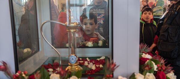 Фестиваль Корана в Московской Соборной мечети Фестиваль Корана в Московской Соборной мечети - Sputnik Узбекистан