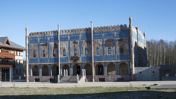 Здание в туристическом комплексе Этномир - Sputnik Узбекистан