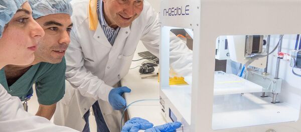 Ученые напечатали на 3D-принтере хрящевую ткань - Sputnik Узбекистан