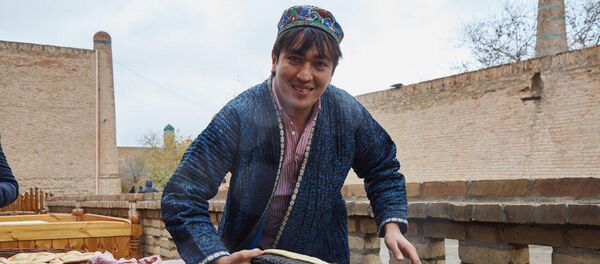 Узбекский шеф-повар Бахриддин Чустий - Sputnik Узбекистан