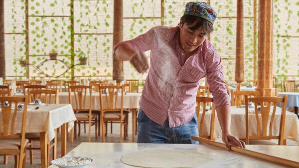 Узбекский шеф-повар Бахриддин Чустий  - Sputnik Узбекистан