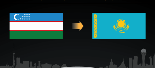 Узбекистан и Казахстан: торговля и сотрудничество - Sputnik Узбекистан