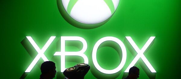 Выставка ИгроМир 2013 Стенд Microsoft - Sputnik Ўзбекистон