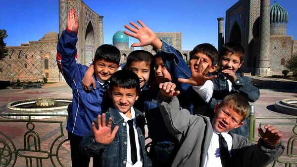 Узбекские дети - Sputnik Узбекистан