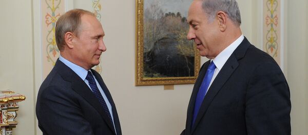 Встреча президента РФ В.Путина с премьер-министром Израиля Б.Нетаньяху Встреча президента РФ В.Путина с премьер-министром Израиля Б.Нетаньяху - Sputnik Ўзбекистон