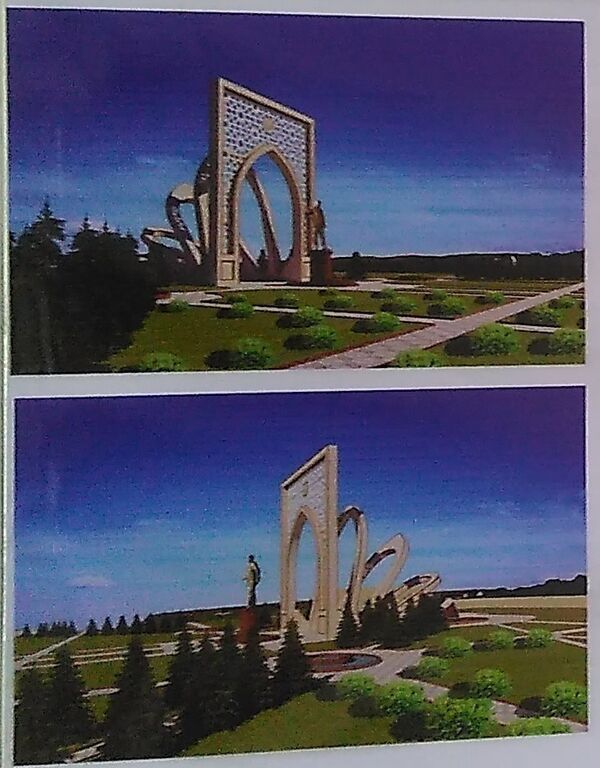 Проект памятника Исламу Каримову Проект памятника Исламу Каримову - Sputnik Узбекистан