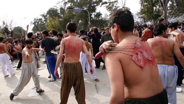 Траурное шествие в Исламабаде - Sputnik Ўзбекистон