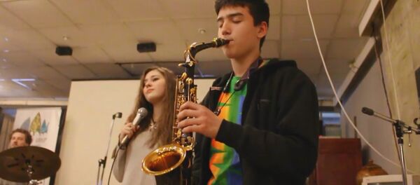 Растворяясь в джазовом космосе: мастер-класс группы NÖRD FX в Ташкенте Растворяясь в джазовом космосе: мастер-класс группы NÖRD FX в Ташкенте - Sputnik Узбекистан