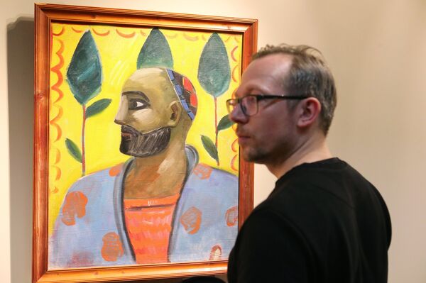 Открытие выставки Сокровища Нукуса Открытие выставки Сокровища Нукуса - Sputnik Узбекистан