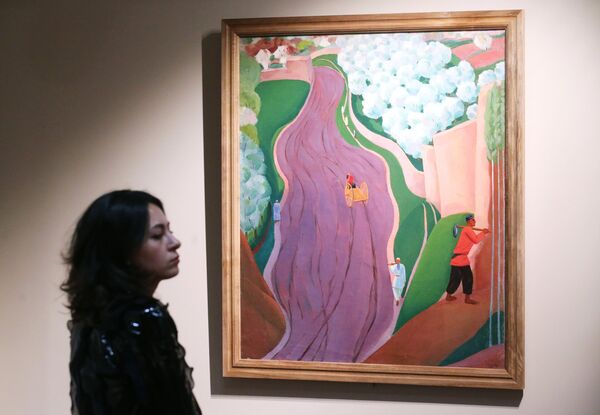 Открытие выставки Сокровища Нукуса Открытие выставки Сокровища Нукуса - Sputnik Узбекистан