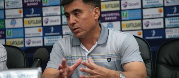 Главный тренер ФК Пахтакор Равшан Хайдаров Главный тренер ФК Пахтакор Равшан Хайдаров - Sputnik Узбекистан