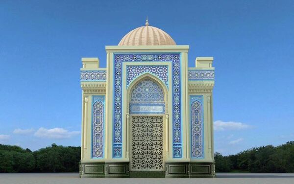 Проект надгробного мемориального сооружения в память Ислама Каримова - Sputnik Узбекистан