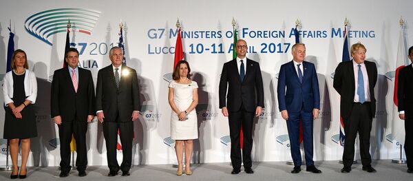 Саммит Министров стран G7 в Лукке 10-11 апреля, 2017 года Саммит Министров стран G7 в Лукке 10-11 апреля, 2017 года - Sputnik Ўзбекистон