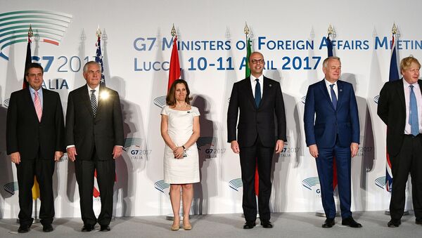 Саммит министров стран G7 в Лукке, 10-11 апреля 2017 года - Sputnik Узбекистан