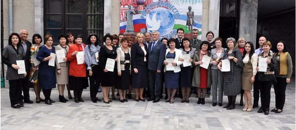 Филологи высшей школы Узбекистана прошли переподготовку в РЦНК в Ташкенте Филологи высшей школы Узбекистана прошли переподготовку в РЦНК в Ташкенте - Sputnik Узбекистан