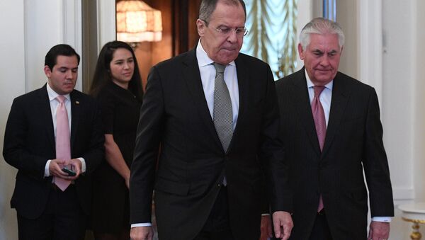 Переговоры министра иностранных дел РФ С. Лаврова и госсекретаря США Р. Тиллерсона - Sputnik Узбекистан