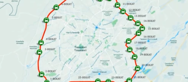 Ташкентская кольцевая железная дорога, проект Ташкентская кольцевая железная дорога, проект - Sputnik Ўзбекистон
