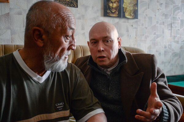 Съемки художественного фильма Звезды с Виктором Сухоруковым - Sputnik Узбекистан